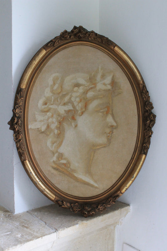 Pierre Paulus (1881-1959) "L'automne" Huile sur carton