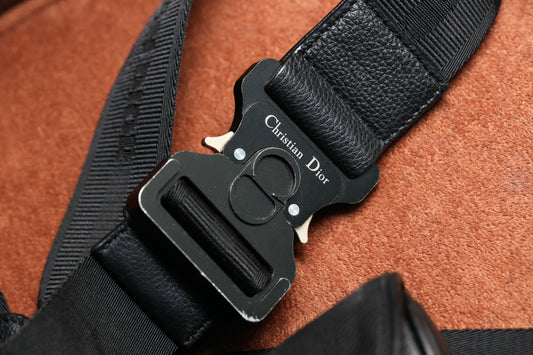 Dior unisexe sac bandoulière modèle Saddle en cuir