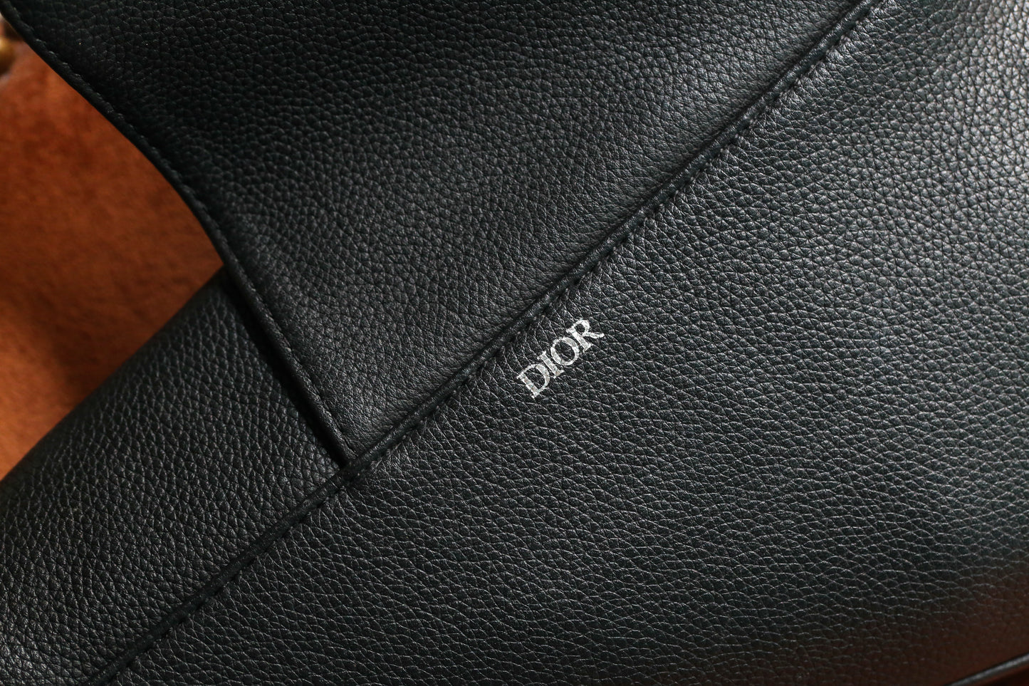Dior unisexe sac bandoulière modèle Saddle en cuir