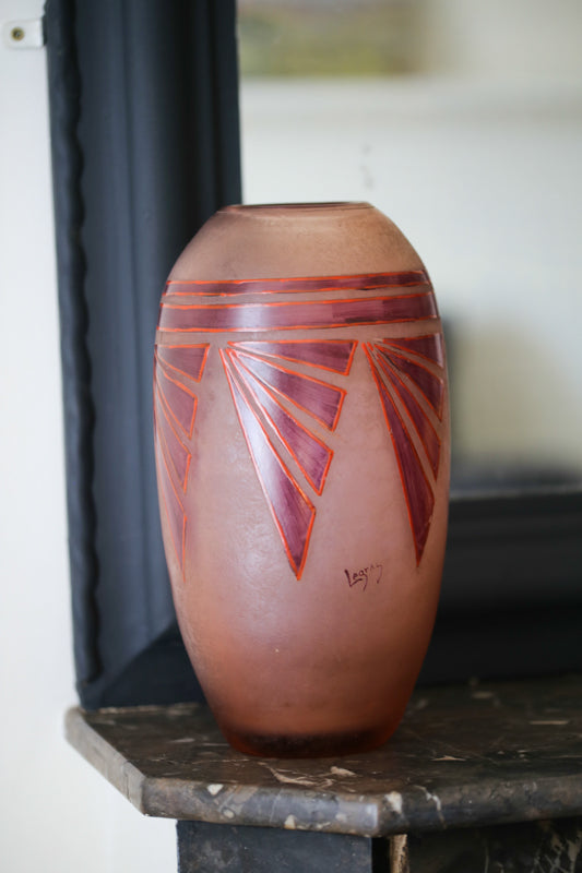 Vase Legras période Art Déco (1914 - 1928)