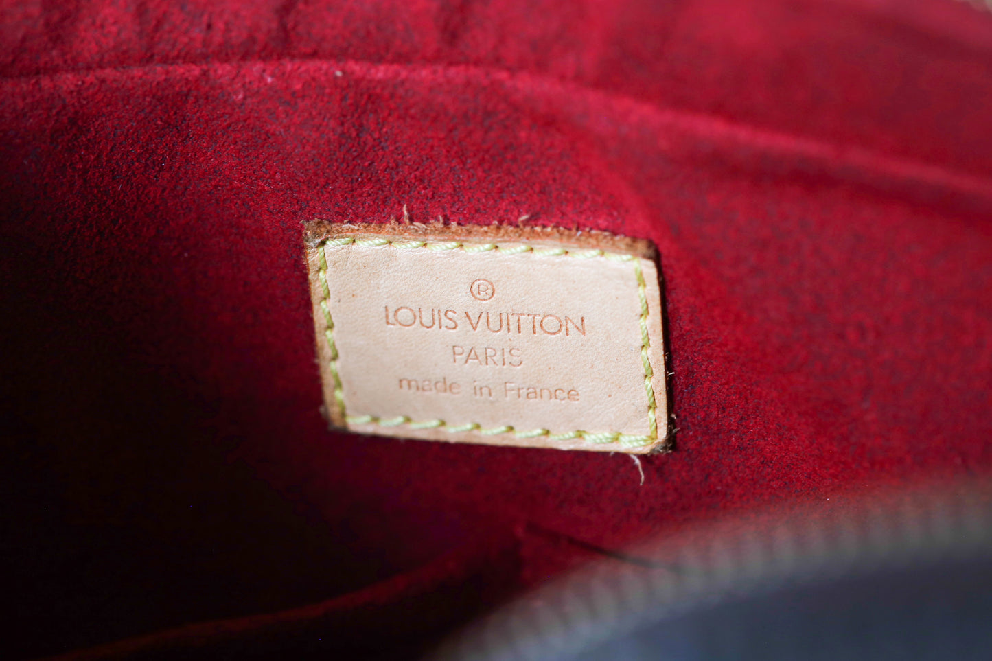 Louis Vuitton sac à main modèle multipli cité en toile et cuir