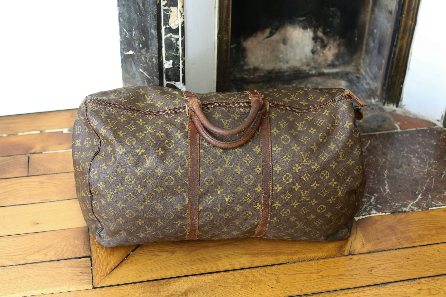 Louis Vuitton sac de voyage modèle Keepall vintage