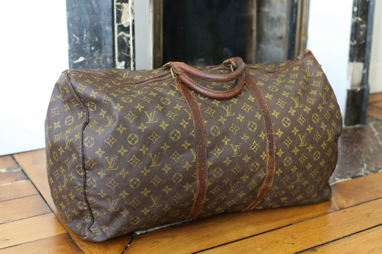 Louis Vuitton sac de voyage modèle Keepall vintage