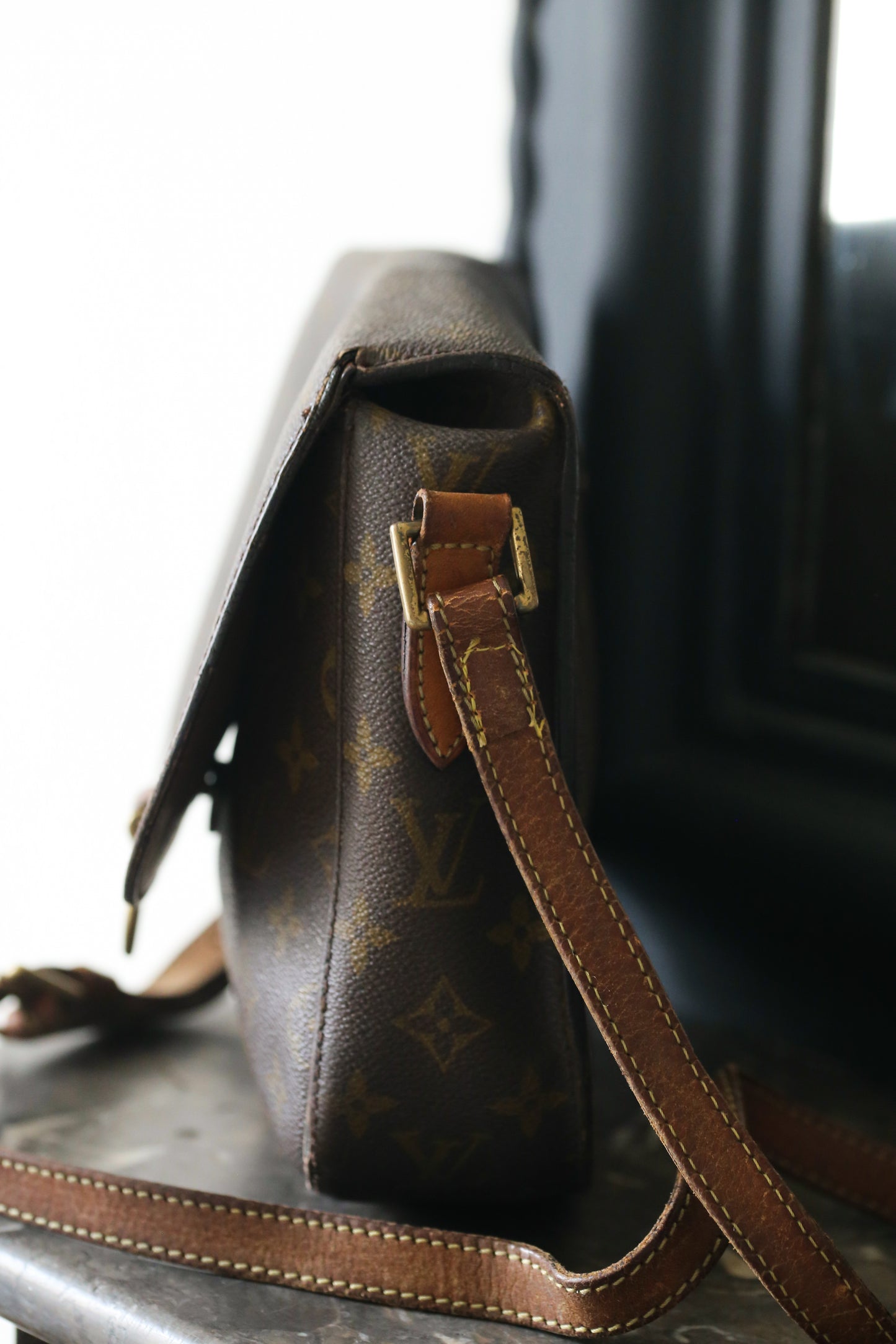 Louis Vuitton sac à main modèle Saint Cloud vintage