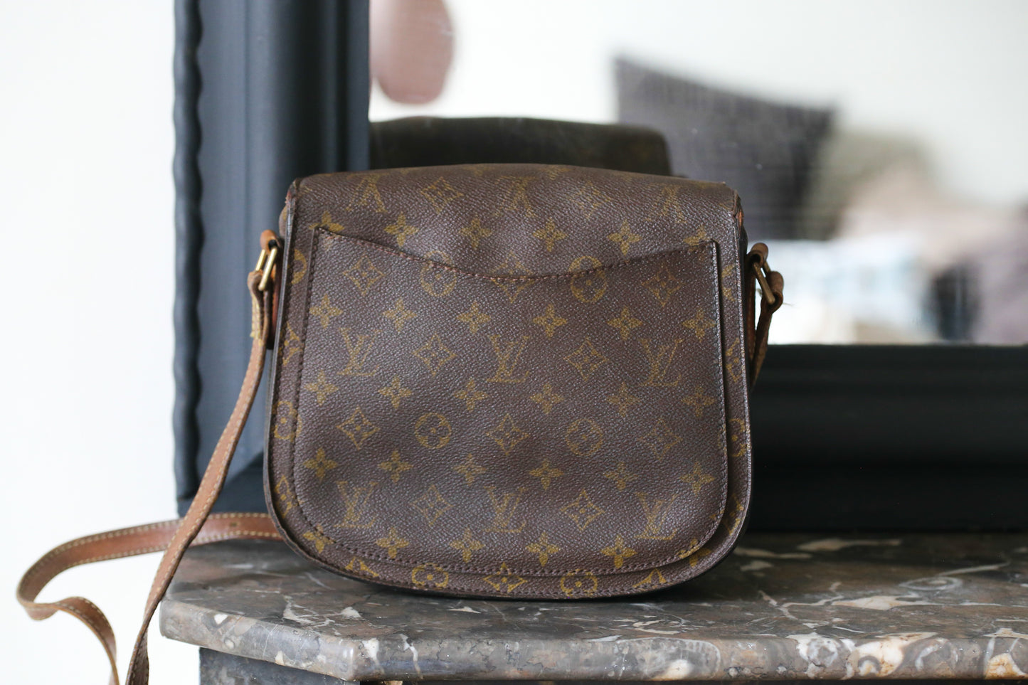 Louis Vuitton sac à main modèle Saint Cloud vintage