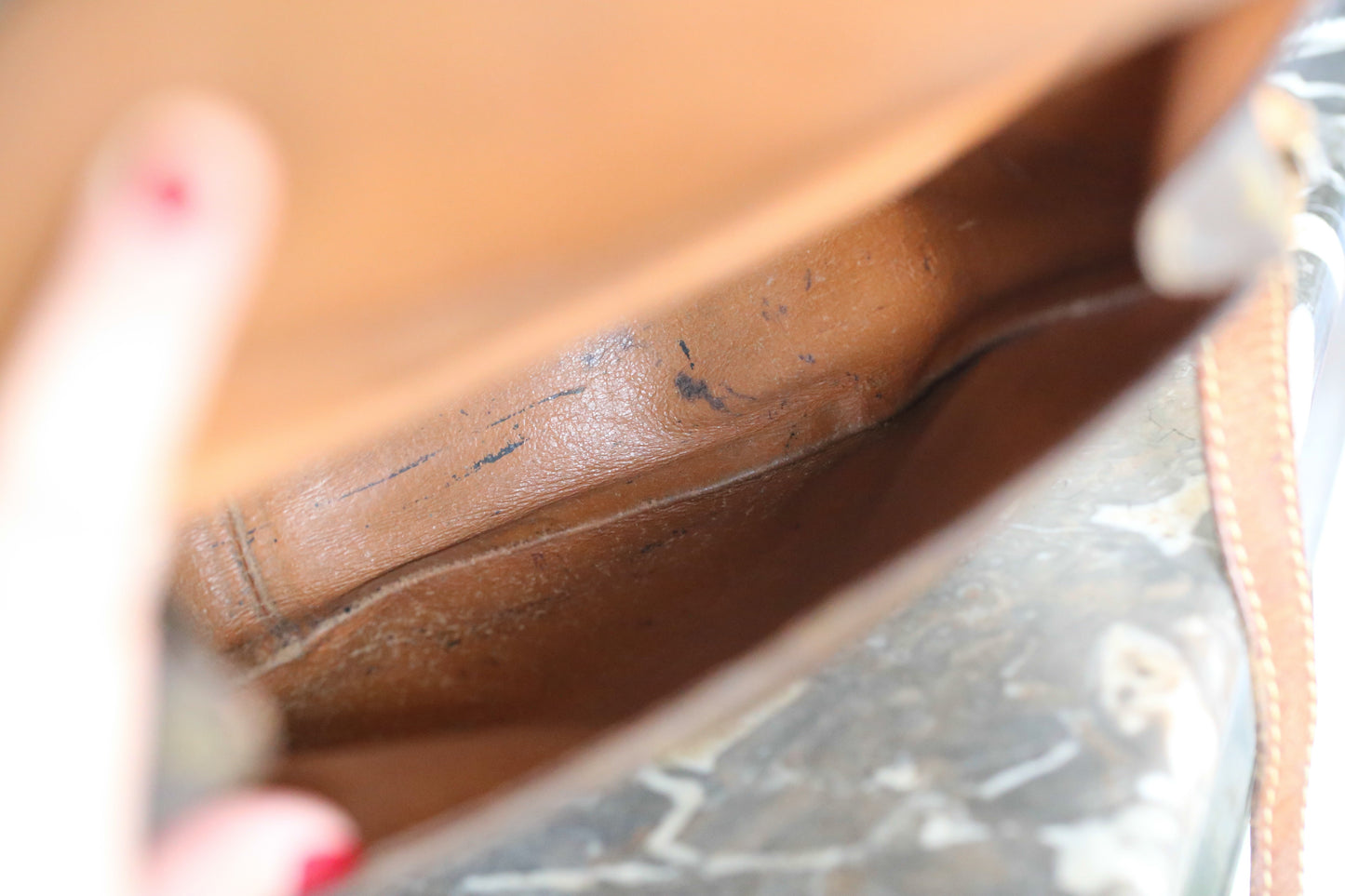Louis Vuitton sac à main modèle Saint Cloud vintage