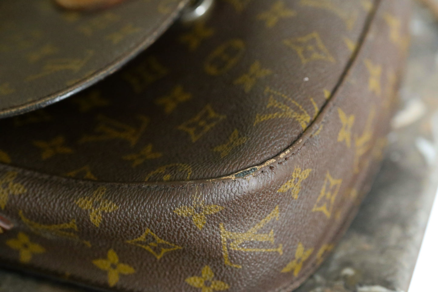 Louis Vuitton sac à main modèle Saint Cloud vintage