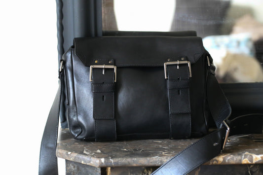 Cartable gucci en cuir