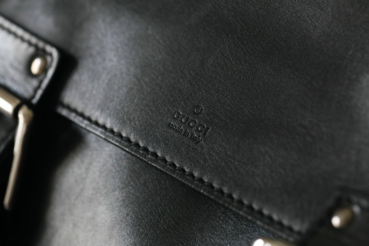 Cartable gucci en cuir