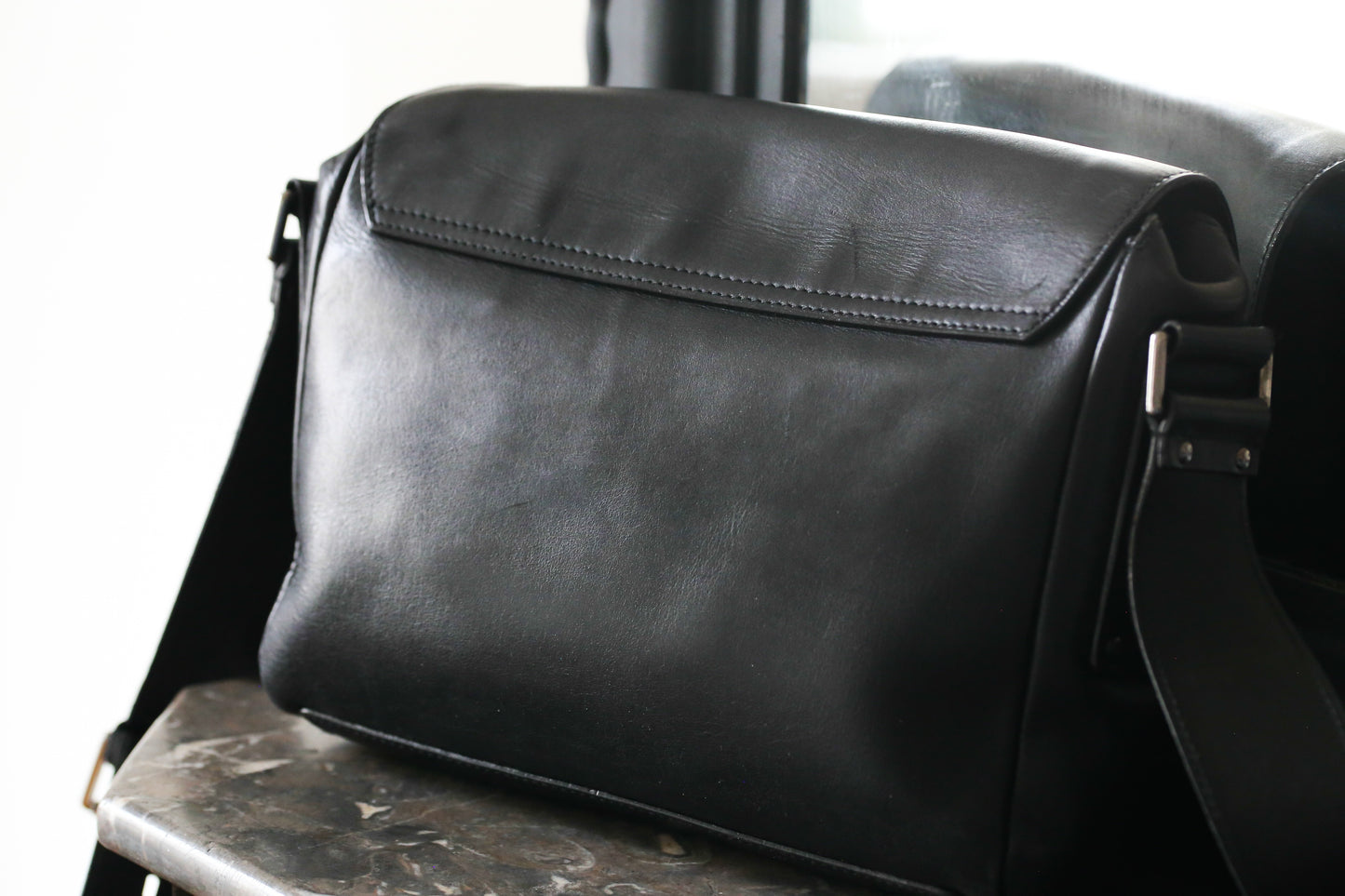 Cartable gucci en cuir