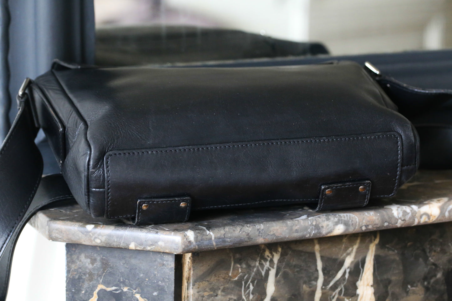 Cartable gucci en cuir