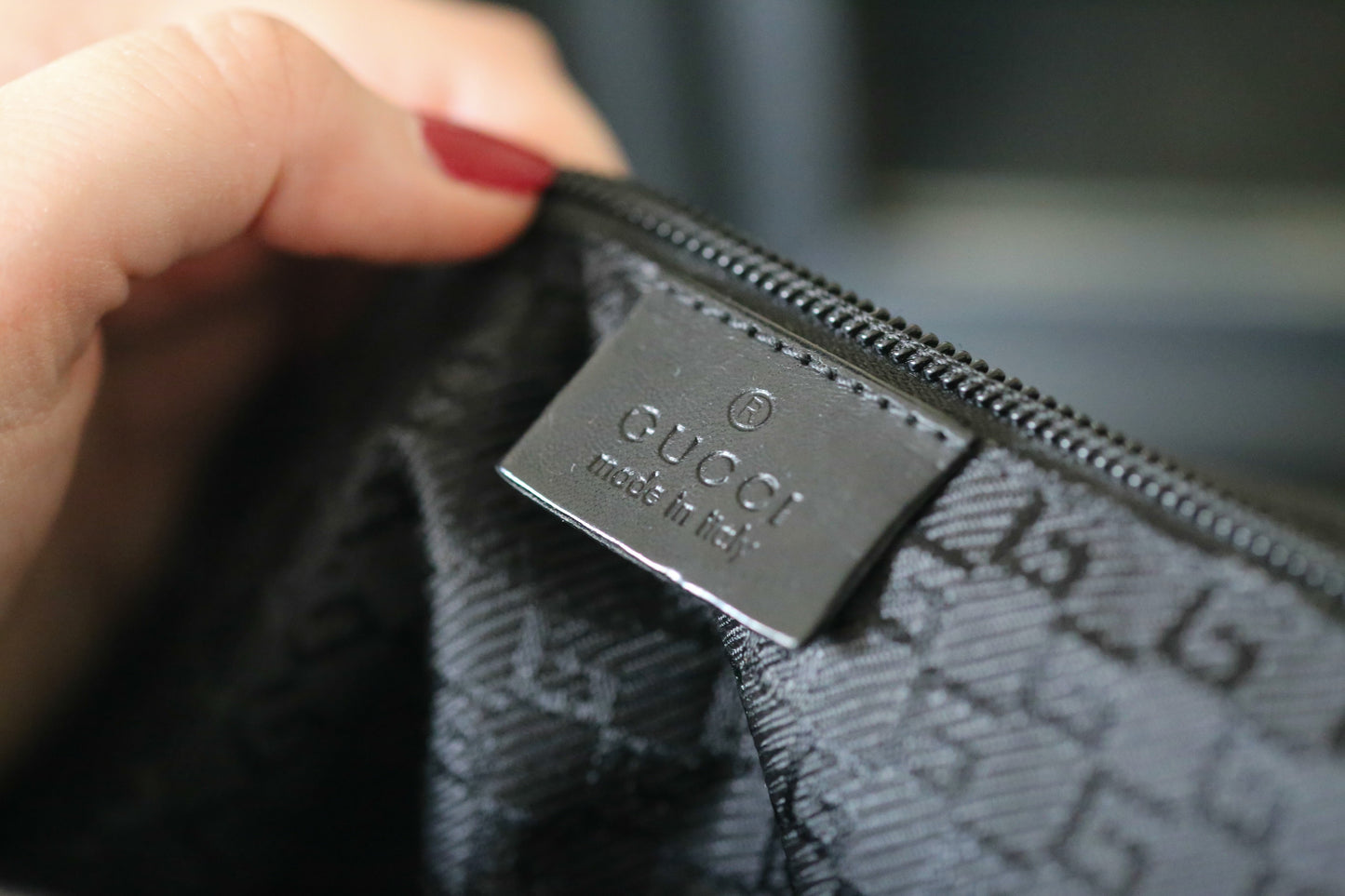 Cartable gucci en cuir