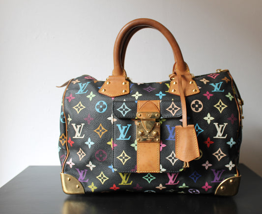 Louis Vuitton sac à main Takashi Murakami Speedy 30