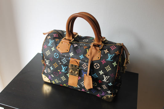 Louis Vuitton sac à main Takashi Murakami Speedy 30