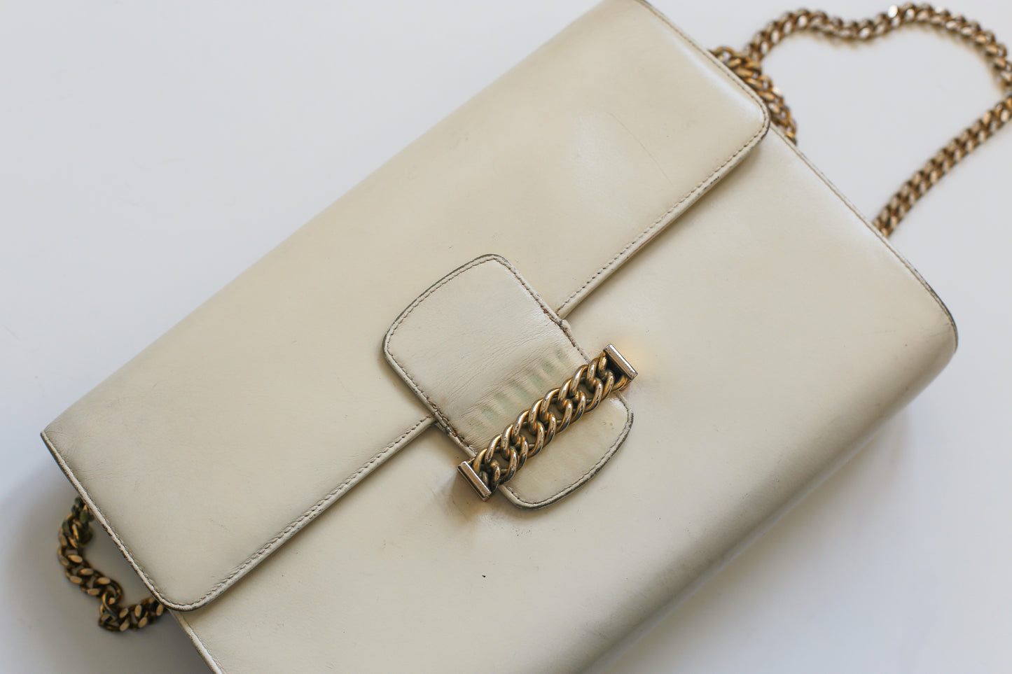 Sac à main Céline vintage modèle Classic en cuir
