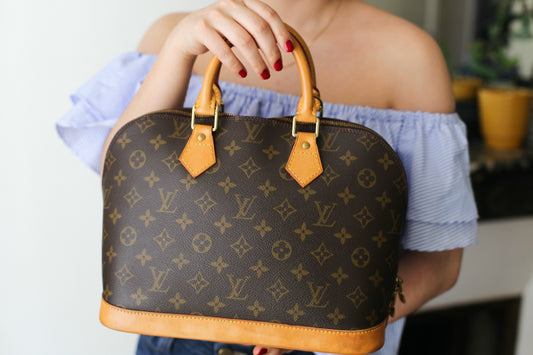 Louis Vuitton sac à main modèle Alma