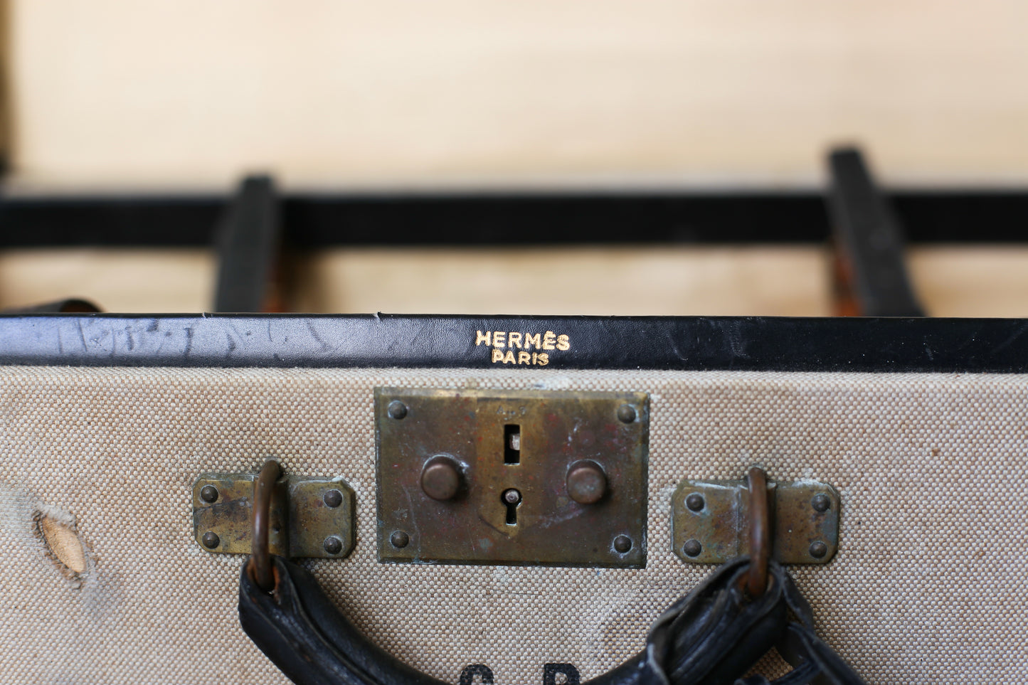 Hermès valise rigide de 1945