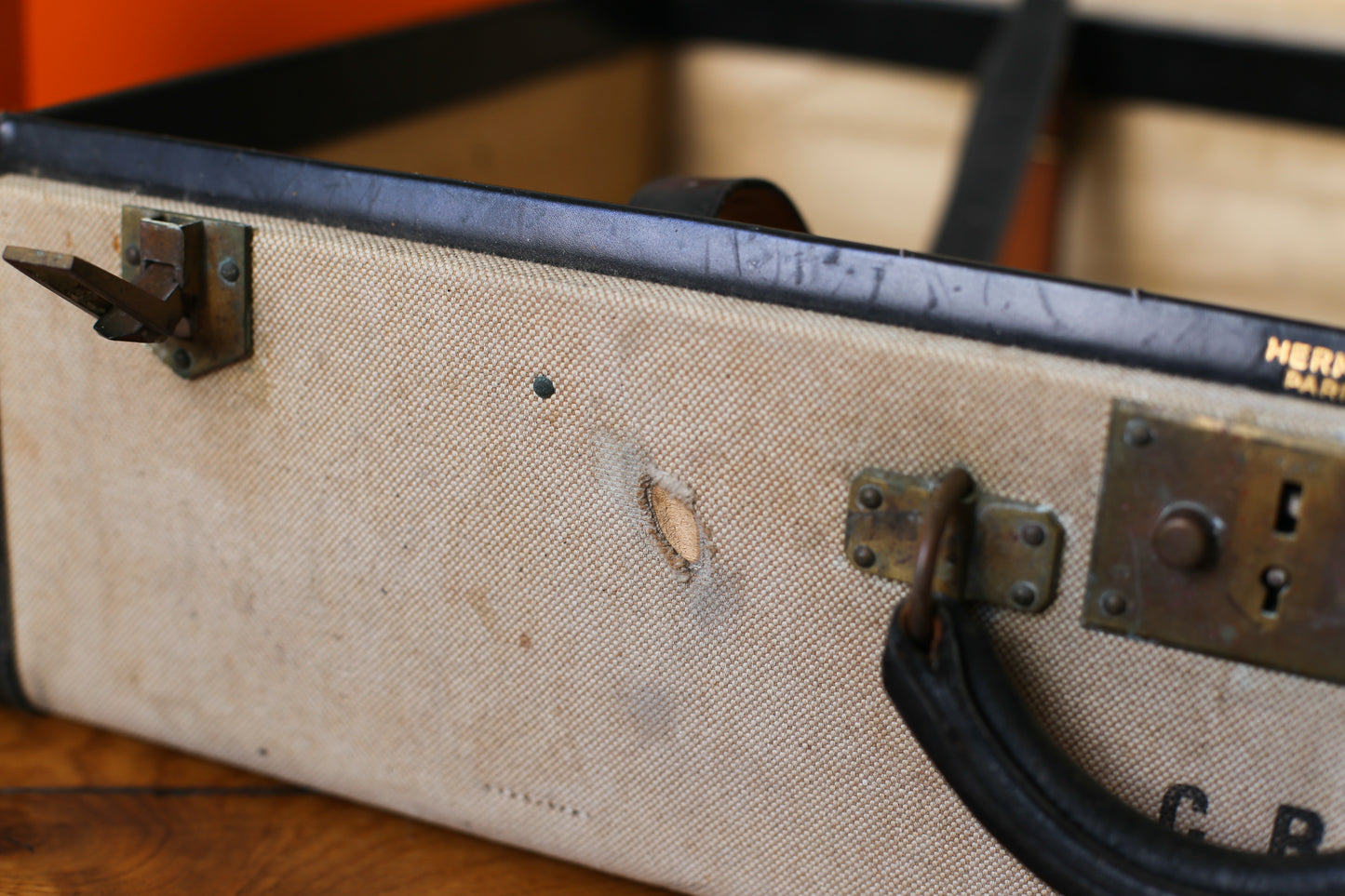 Hermès valise rigide de 1945