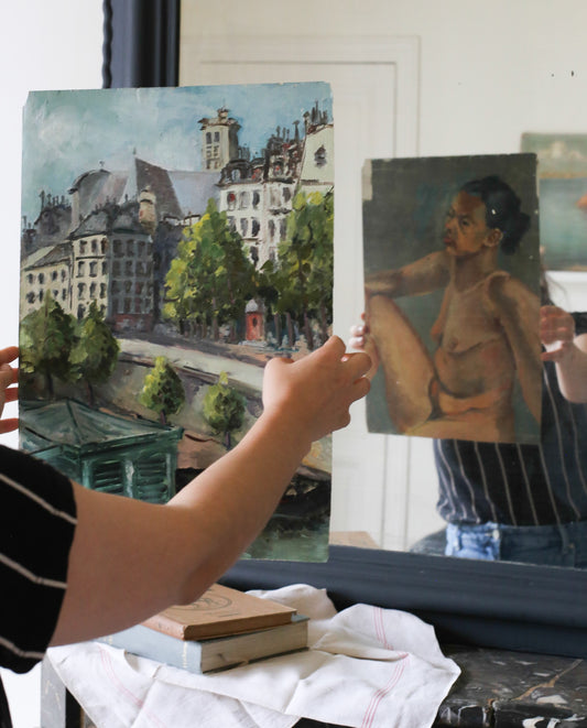 Herbert Theurillat "une ville/un portrait de femme"