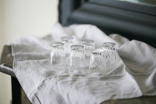 6 verres à liqueur en cristal Baccarat modèle Richelieu