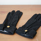 Chanel paire de gants en velours et soie naturelle taille 6 1/2