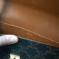 Celine sac à main Triomphe en toile imprimée et veau camel
