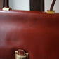 Hermès sac à main vintage modèle brio en cuir cognac