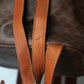 Céline sac à dos en cuir et toile triomphe