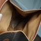 Céline sac à dos en cuir et toile triomphe