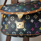 Louis Vuitton x Takashi Murakami sac à main modèle Sologne
