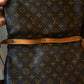 Louis Vuitton sac à main modèle Saumur en toile et cuir