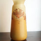 Legras vase en verre émaillé orangé art déco