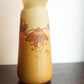 Legras vase en verre émaillé orangé art déco