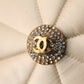 Chanel sac minaudière octogonal en soie et cuir
