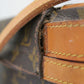 Louis Vuitton vanity rigide en toile et cuir vintage