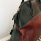 Hermès sac à main modèle bolide en cuir tricolore
