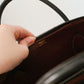 Hermès sac à main modèle bolide en cuir tricolore