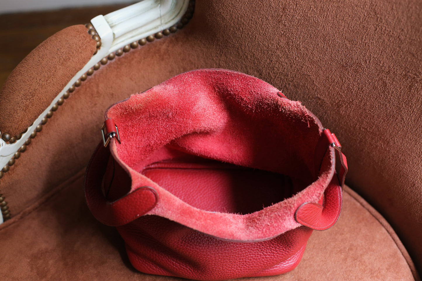 Hermès sac à main modèle picotin 18 en cuir taurillon