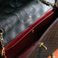 Chanel sac à main modèle Timeless en cuir noir vintage