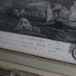Gravure "La Gondole italienne" de Pierre Duret d'après Vernet XVIIIe siècle