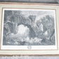 Gravure "La Gondole italienne" de Pierre Duret d'après Vernet XVIIIe siècle