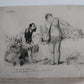 Jean-Louis Forain (1852 - 1931) lithographie "La Paix" signée et numérotée