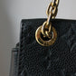 Louis Vuitton sac à main modèle Vavin en cuir noir