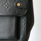 Louis Vuitton sac à main modèle Vavin en cuir noir