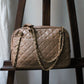 Chanel sac à main modèle Caméra en cuir beige