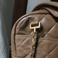 Chanel sac à main modèle Caméra en cuir beige
