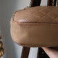 Chanel sac à main modèle Caméra en cuir beige