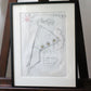 Pierre Hardy croquis d'un gant pour Hermès collection hiver 1994 - 1995