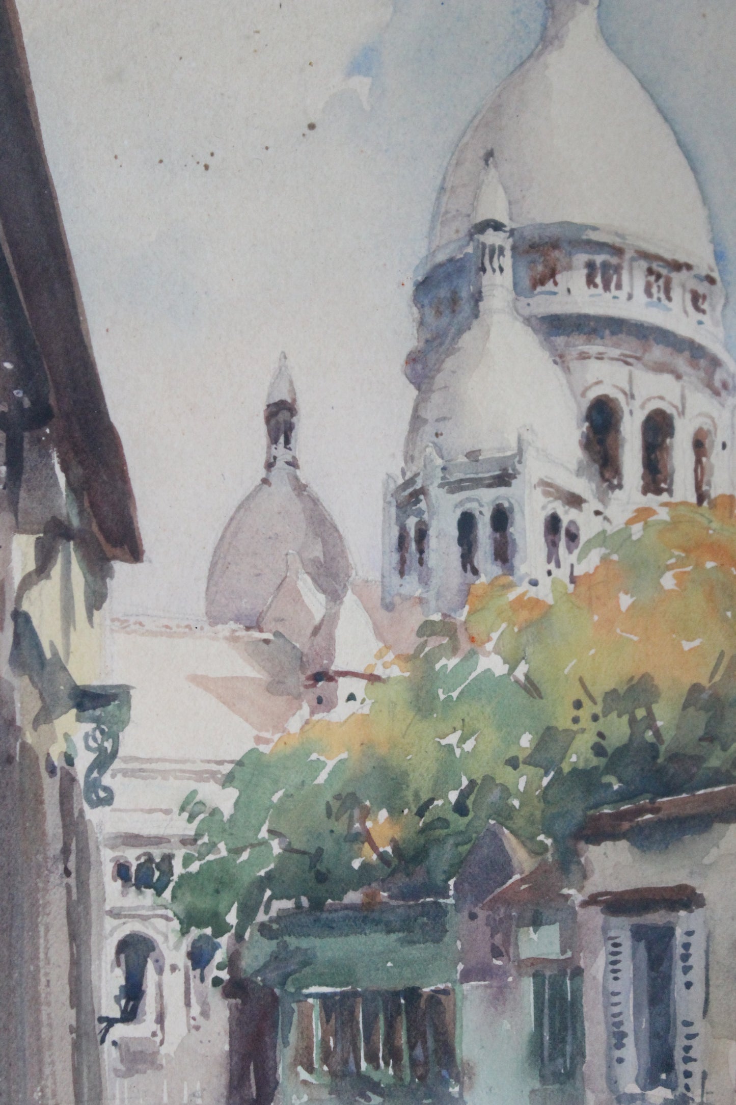 Henri Alexis Schaeffer (1900-1975) « Basilique du Sacré-Cœur à Montmartre »