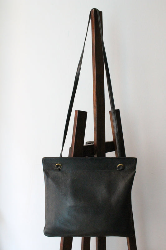 Hermès sac à main modèle Aline vintage en cuir noir